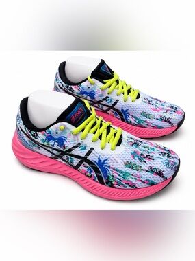 ASICS Women's Gel Excite 9 Tropical Pink Running Shoes Size 7 Lightweight